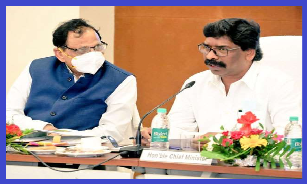 In a meeting with the policy commission, Chief Minister Hemant Soren said- Center is treating Jharkhand with respect