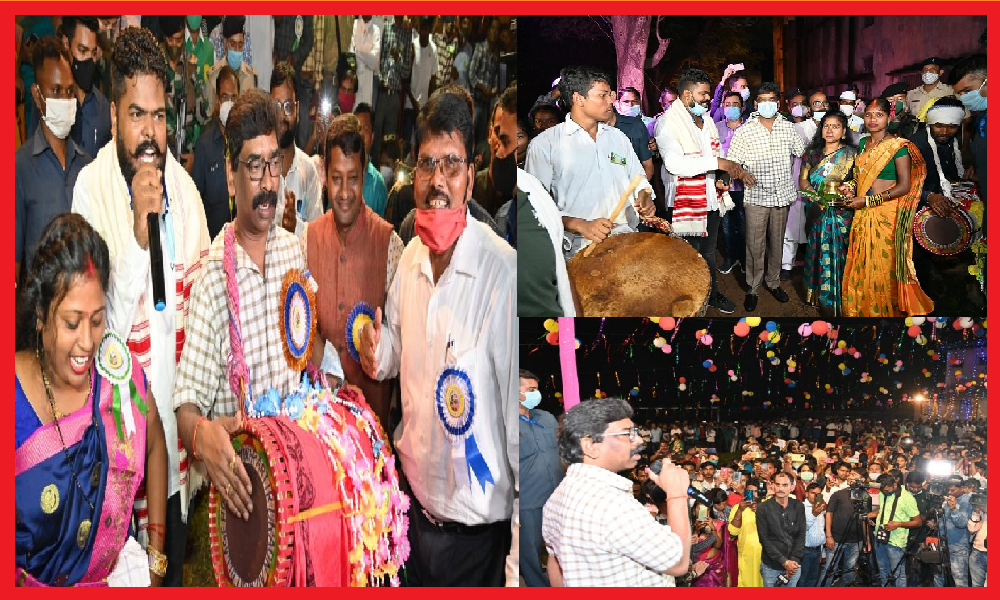 Jharkhand News: Chief Minister Hemant Soren said- Walking is dance and speaking is anthem in Jharkhand