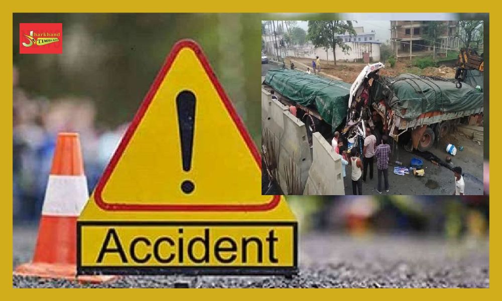 horrific road accident on ramgarh ranchi highway